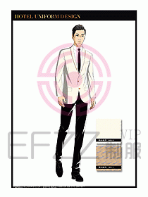酒店總臺大堂服務(wù)員制服815