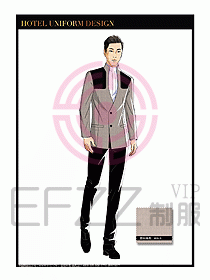 酒店總臺大堂服務(wù)員制服821