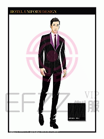 酒店總臺大堂服務(wù)員制服825