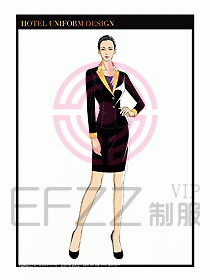 酒店總臺(tái)大堂服務(wù)員制服831