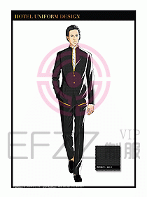 酒店總臺(tái)大堂服務(wù)員制服835