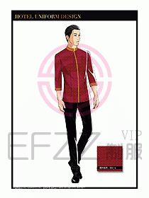 餐飲中餐傳菜員制服設(shè)計(jì)113