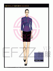 餐飲中餐傳菜員制服設(shè)計(jì)114