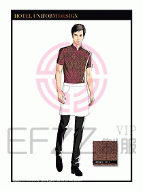 餐飲中餐傳菜員制服設(shè)計118