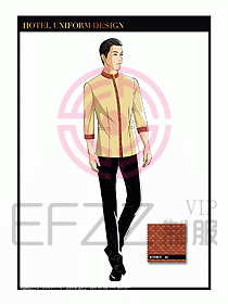 餐飲中餐傳菜員制服設(shè)計(jì)121