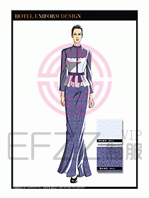 酒店制服西餐咨客服裝設(shè)計(jì)472