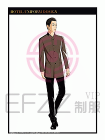 客房服務(wù)員制服設(shè)計圖458