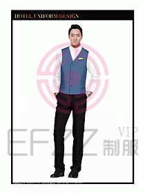 客房服務(wù)員制服設(shè)計(jì)圖468