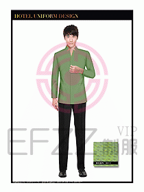 客房服務(wù)員制服設(shè)計(jì)圖476