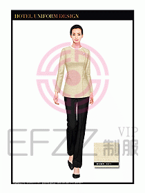 客房服務(wù)員制服設(shè)計圖486