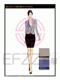 總臺(tái)收銀接待制服設(shè)計(jì)圖262