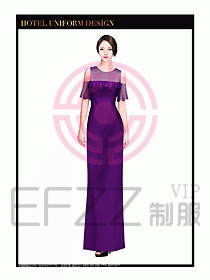 水療SPA咨客迎賓制服設(shè)計(jì)346