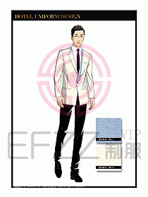 水療SPA咨客迎賓制服設計357