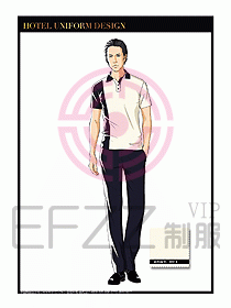 SPA會所服務生制服設(shè)計圖407