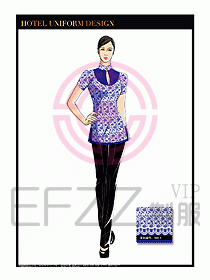 SPA會所服務生制服設計圖410