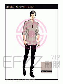 SPA會(huì)所服務(wù)生制服設(shè)計(jì)圖429