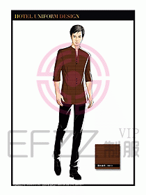 SPA會所服務(wù)生制服設(shè)計(jì)圖431