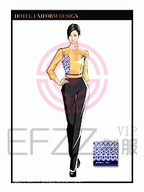 SPA會(huì)所服務(wù)生制服設(shè)計(jì)圖433