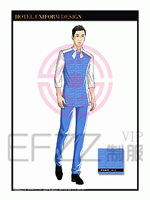 按摩技師美容制服設(shè)計(jì)1110