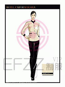 按摩技師美容制服設(shè)計(jì)1117