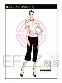 按摩技師美容制服設(shè)計(jì)1115