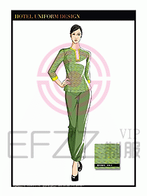 按摩技師美容制服設(shè)計(jì)1122