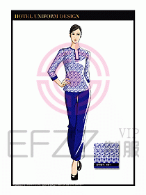 按摩技師美容制服設(shè)計1121