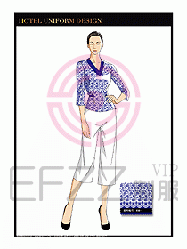 按摩技師美容制服設(shè)計(jì)1119