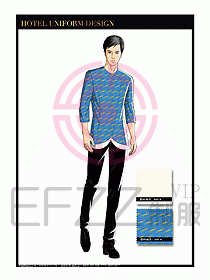 按摩技師美容制服設(shè)計1131