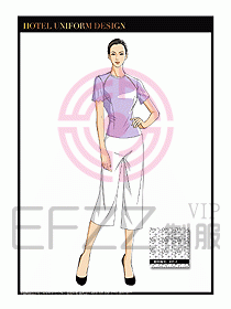 按摩技師美容制服設(shè)計(jì)1134