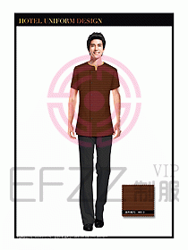 按摩技師美容制服設(shè)計1137