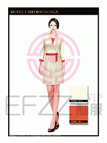 按摩技師美容制服設(shè)計1151