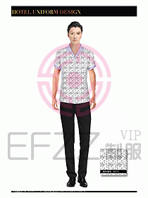 按摩技師美容制服設(shè)計(jì)1155