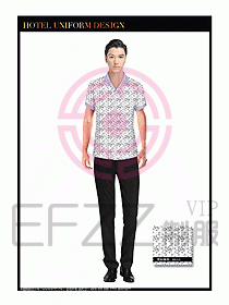 按摩技師美容制服設(shè)計(jì)1154