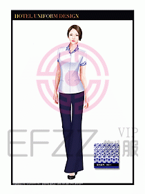 按摩技師美容制服設(shè)計1159