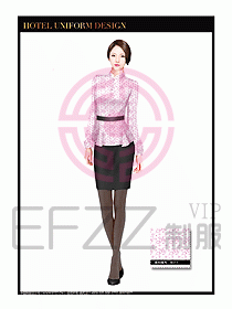 按摩技師美容制服設(shè)計(jì)1178