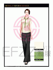 按摩技師美容制服設(shè)計(jì)1183