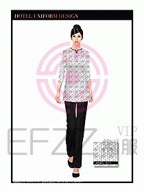 按摩技師美容制服設(shè)計(jì)1187