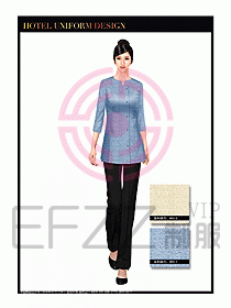 按摩技師美容制服設(shè)計(jì)1185