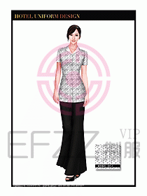 按摩技師美容制服設(shè)計1197