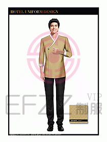 按摩技師美容制服設(shè)計1199