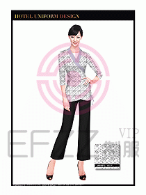 按摩技師美容制服設(shè)計(jì)1210