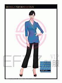 按摩技師美容制服設(shè)計1209