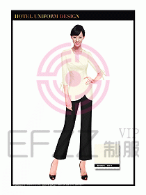 按摩技師美容制服設(shè)計(jì)1211