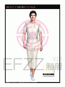 按摩技師美容制服設(shè)計1216