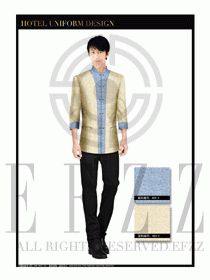 酒店中餐服務(wù)員制服設(shè)計(jì)1642