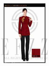 酒店中餐服務(wù)員制服設(shè)計(jì)1669
