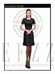 專賣店?duì)I業(yè)員職業(yè)裝設(shè)計(jì)圖1308