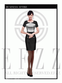 專賣店?duì)I業(yè)員職業(yè)裝設(shè)計(jì)圖1315