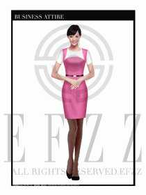 專(zhuān)賣(mài)店?duì)I業(yè)員職業(yè)裝設(shè)計(jì)圖1328